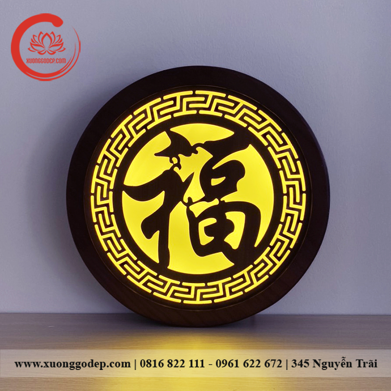 Đèn Thờ Chữ Phúc DT02